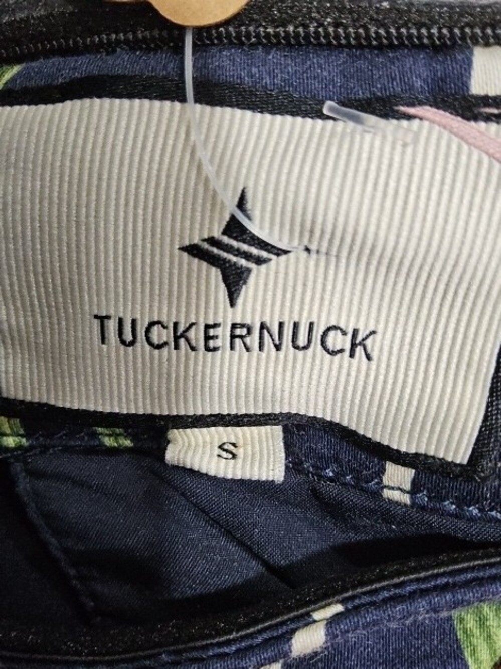 Tuckernuck Navy Floral Square-Neck Tank - Picture 2 of 2
